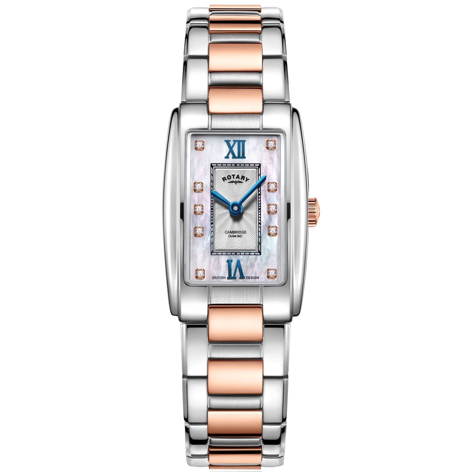Rotary Cambridge Ladies White Watch
