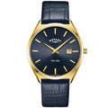 Rotary Ultra Slim Men's Navy Watch