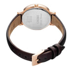 Seiko Ladies Brown Solar Watch