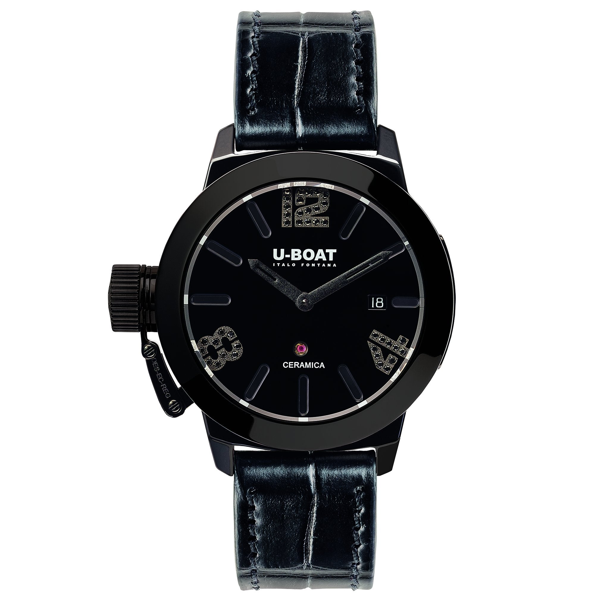 U-Boat Ladies Black Classico Watch