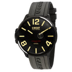 U-Boat Men's Black Capsoil DLC Watch