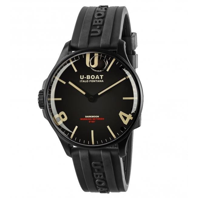 U-Boat Men's Black Darkmoon Watch
