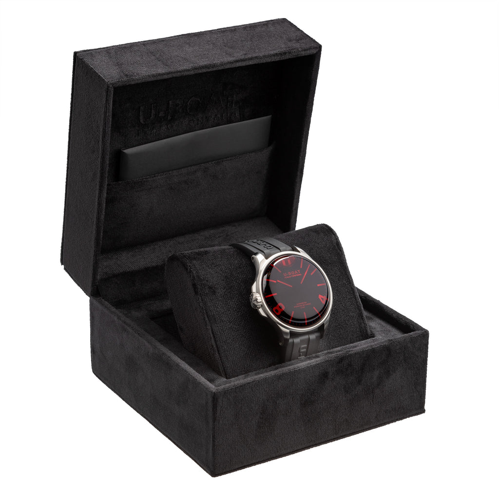 U-Boat Men's Black Darkmoon Watch