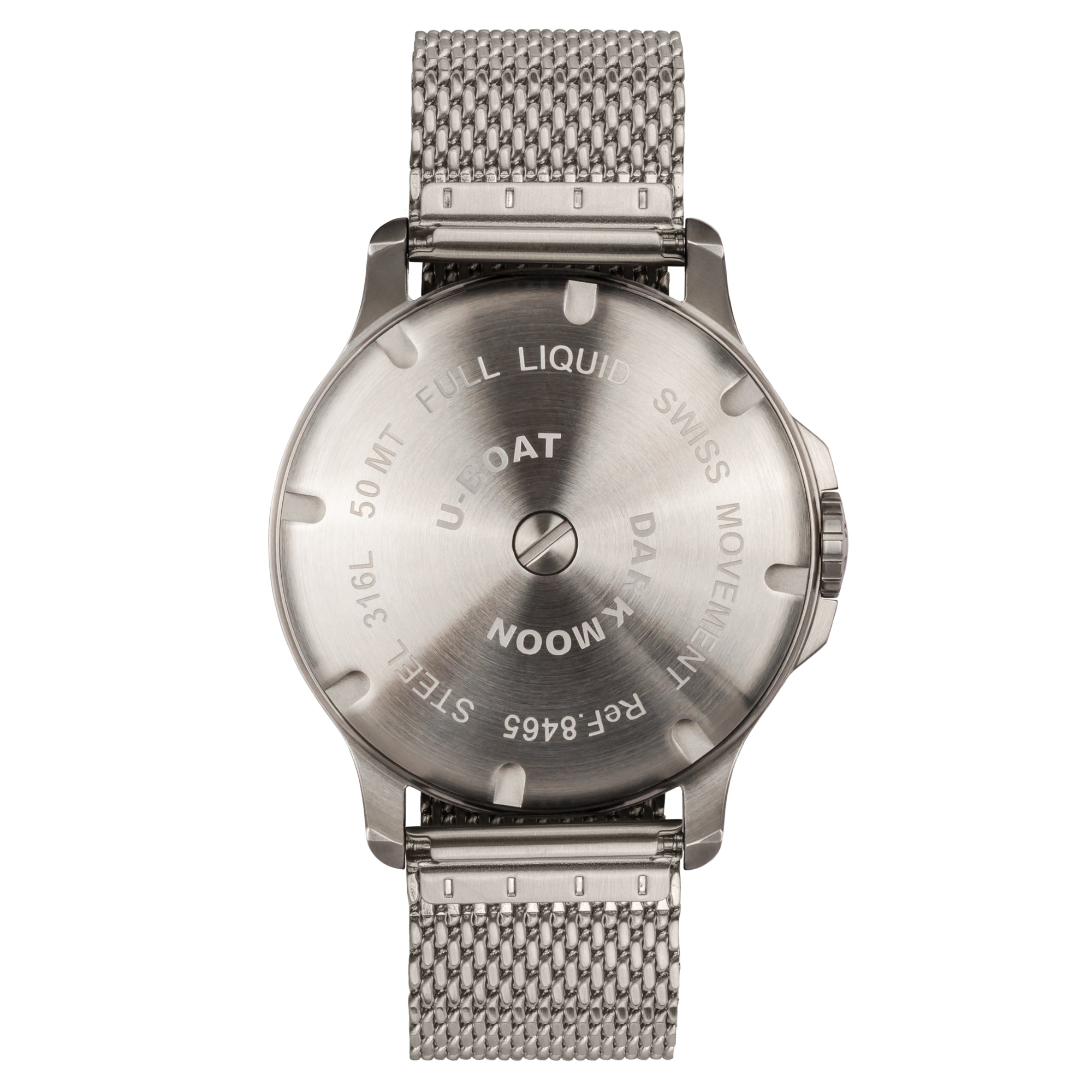 U-Boat Men's Red Darkmoon SS/A Watch