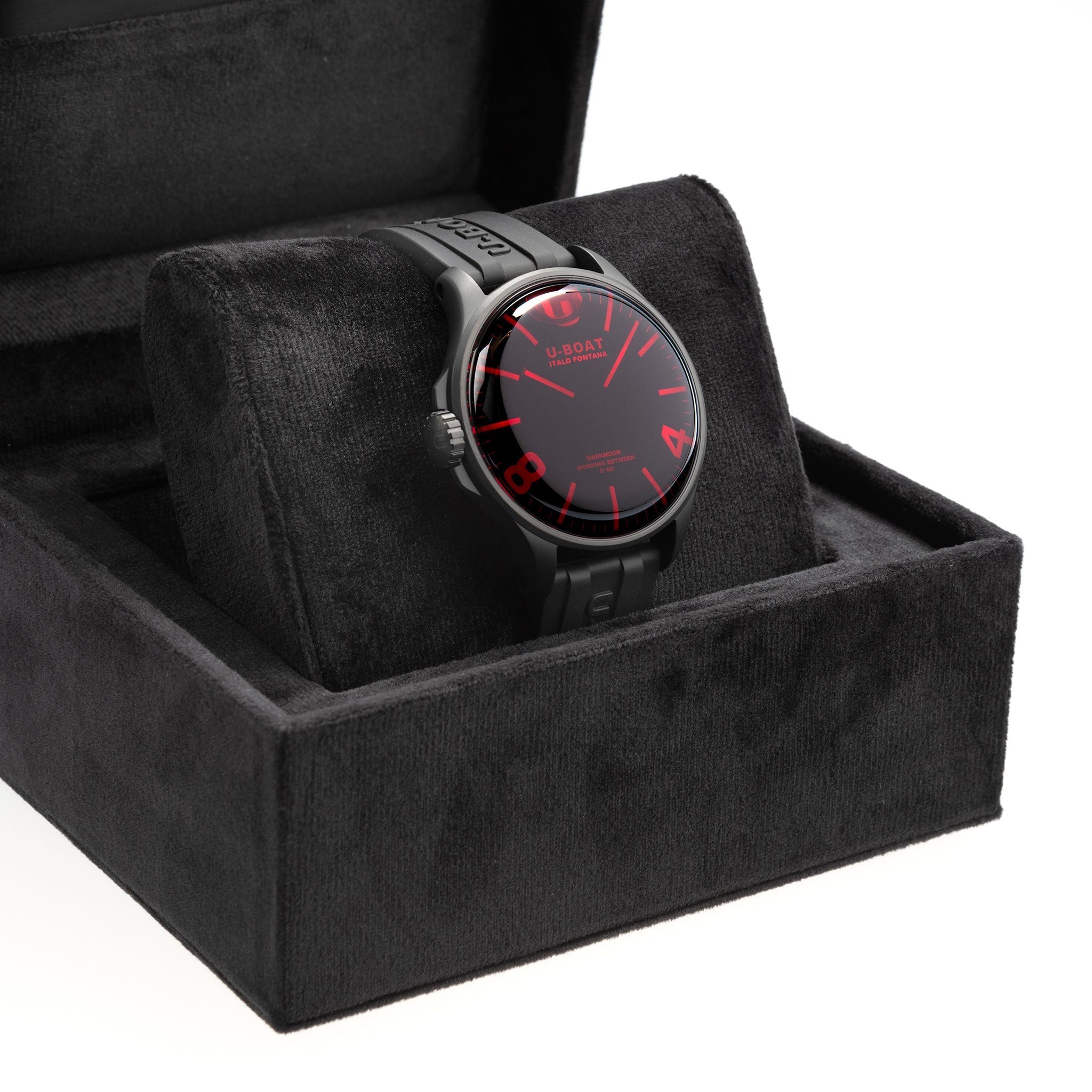 U-Boat Men's Black Darkmoon IPB/A Watch