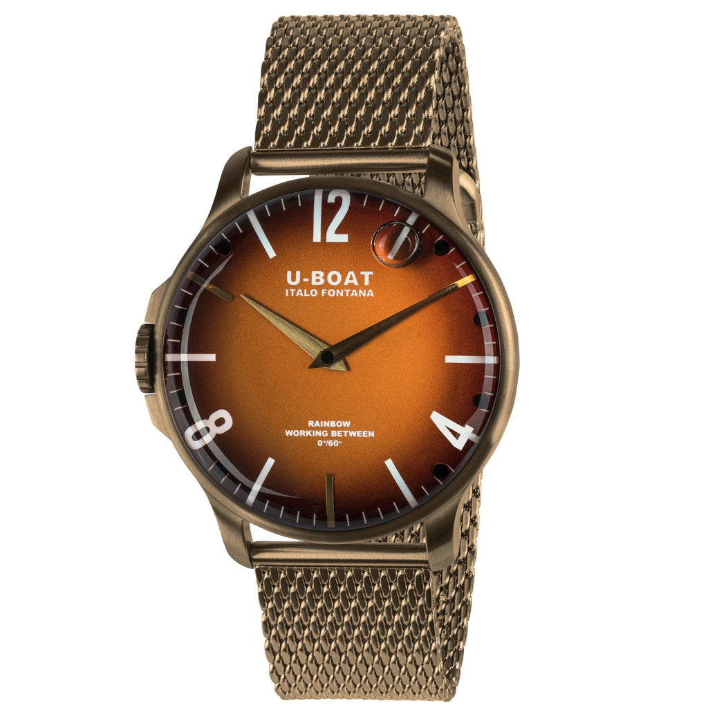 U-Boat Ladies Gold Rainbow Watch