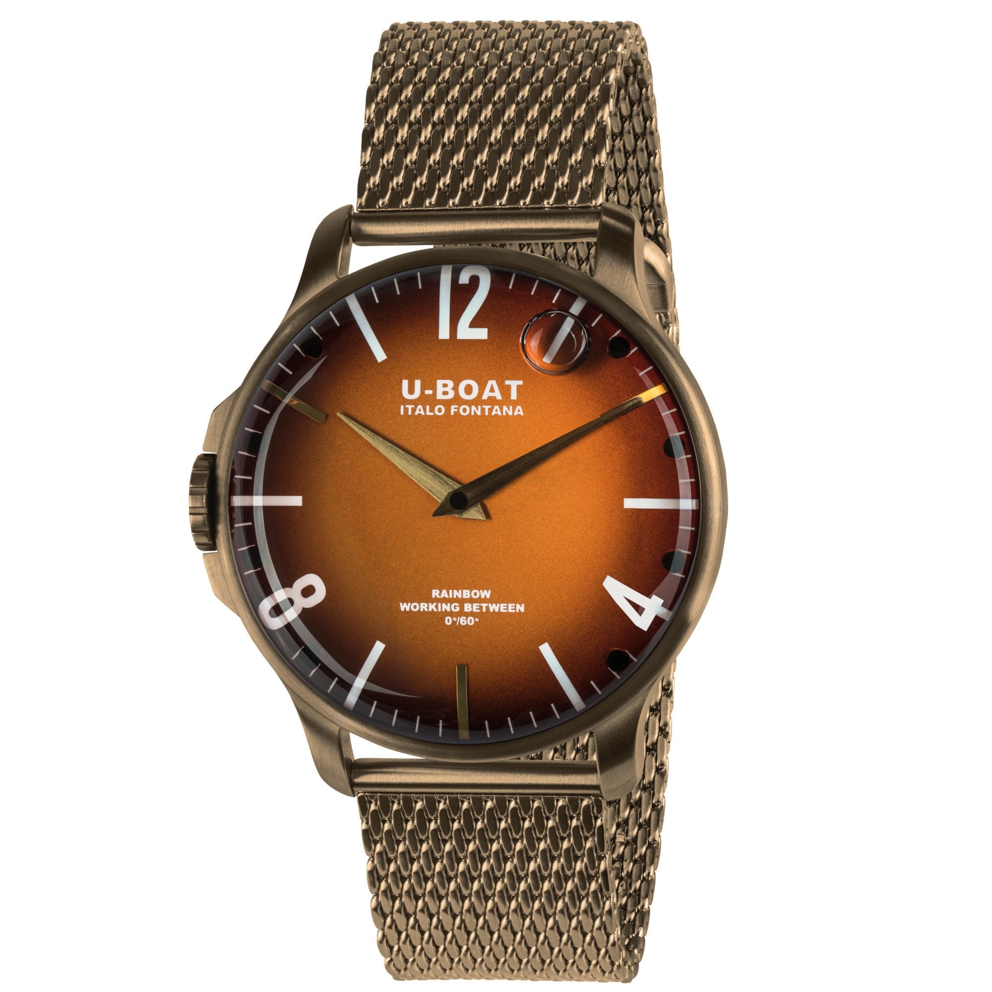 U-Boat Ladies Gold Rainbow Watch