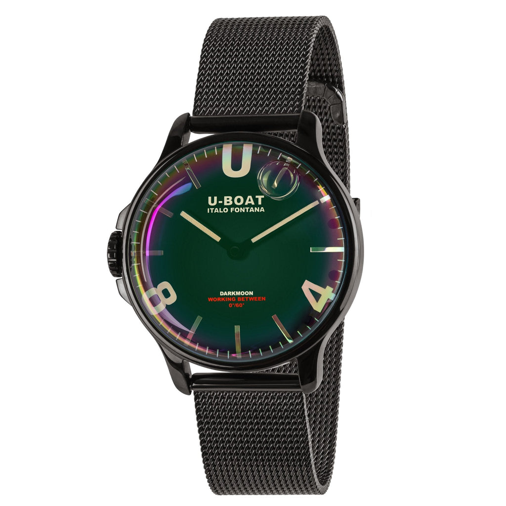 U-Boat Men's Black Darkmoon Watch