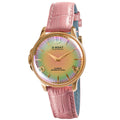 U-Boat Ladies Pink Rainbow Watch