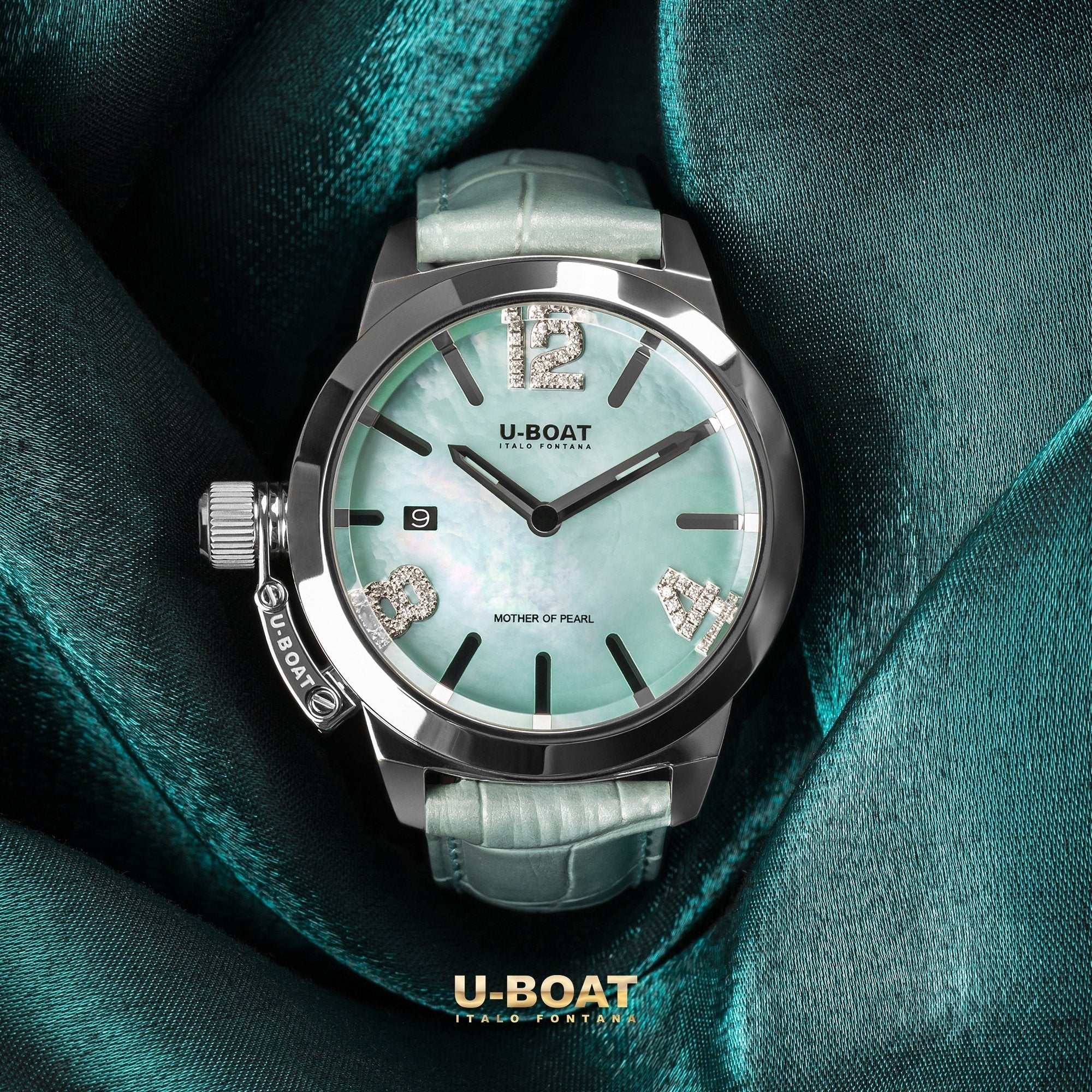 U-Boat Ladies Turquoise Classico Watch