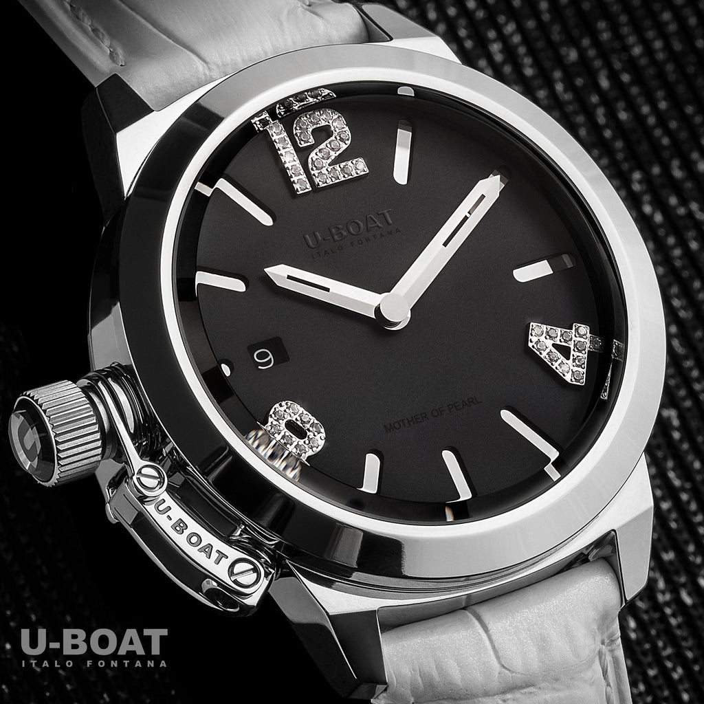 U-Boat Ladies White Classico Watch