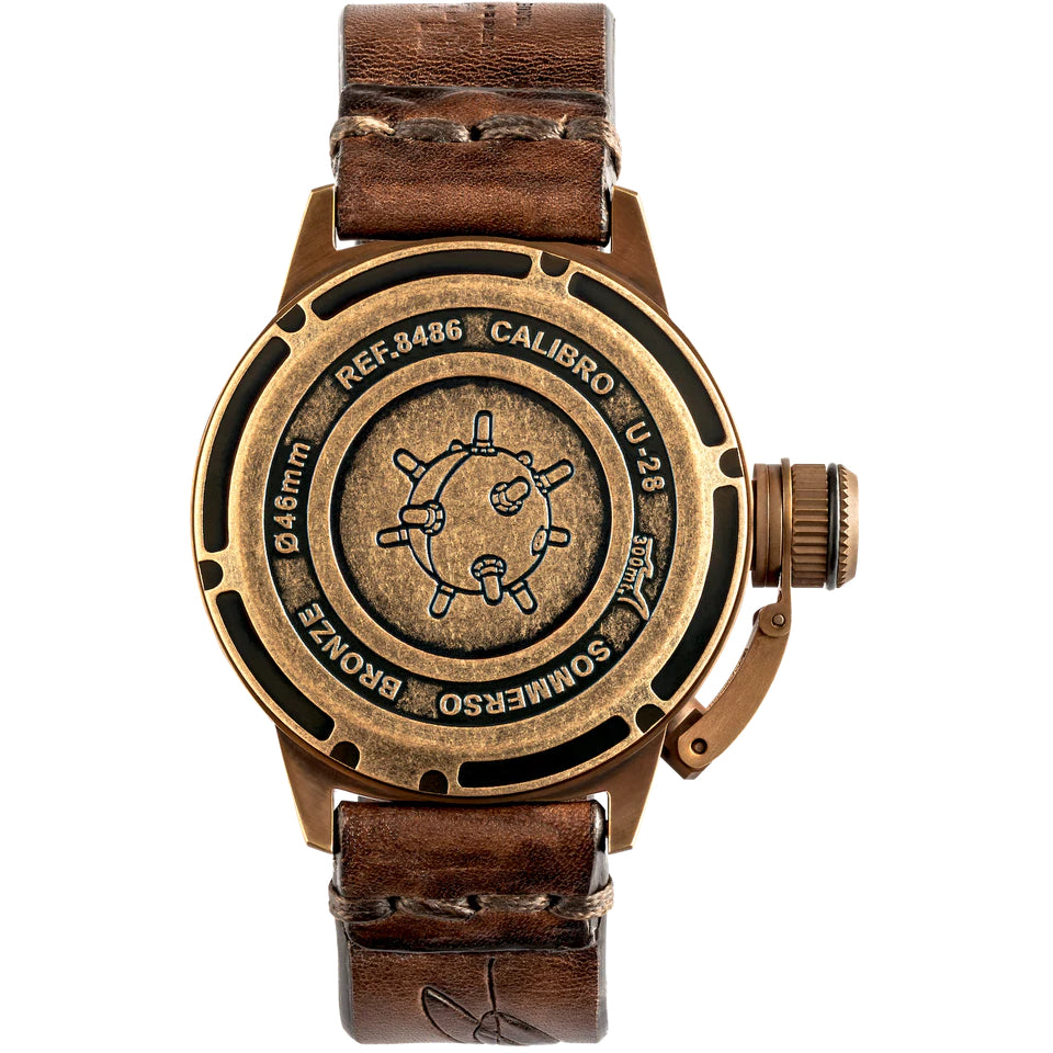 U-Boat Sommerso Bronze Diver Men’s Black Watch