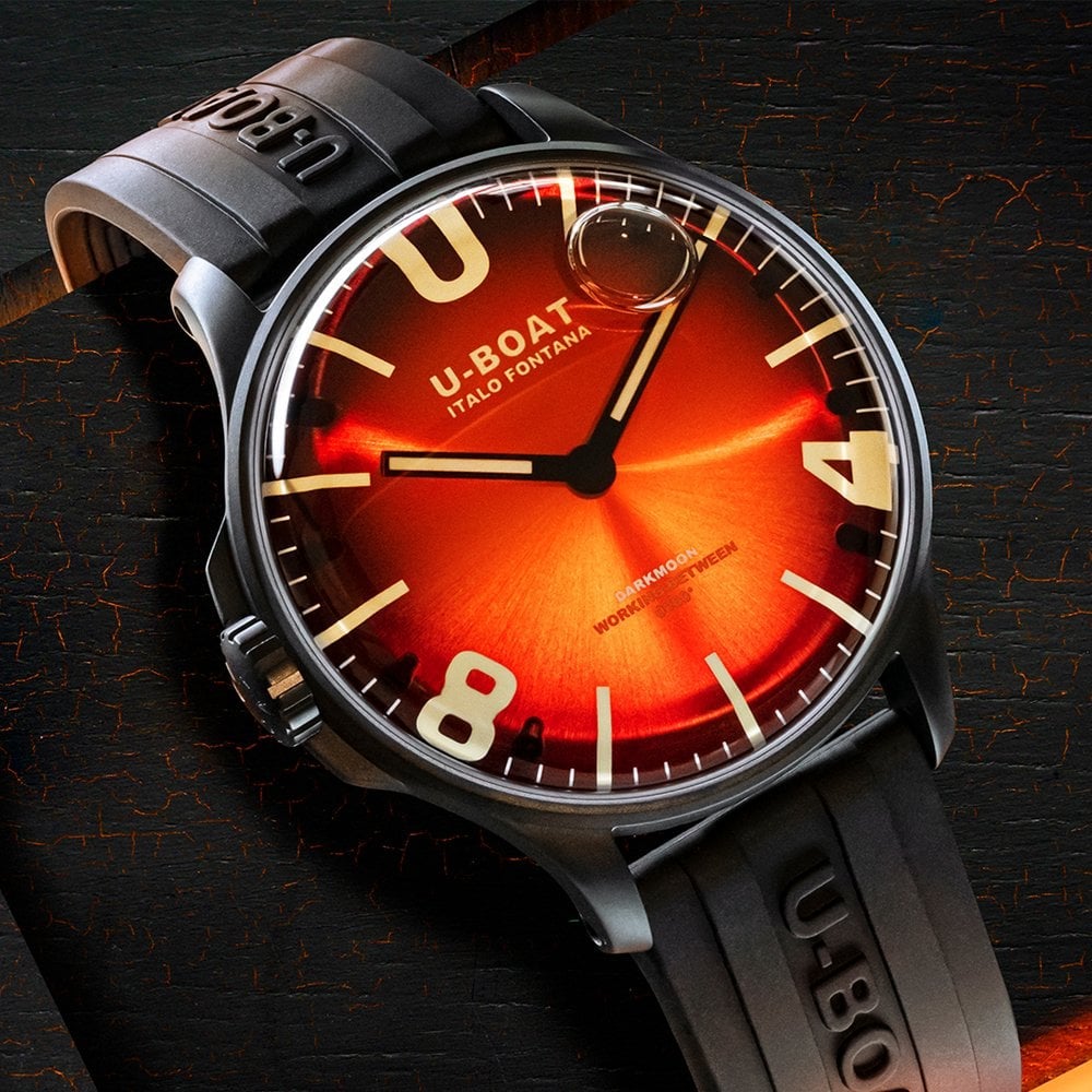 U-Boat Men's Cardinal Red  Darkmoon Watch