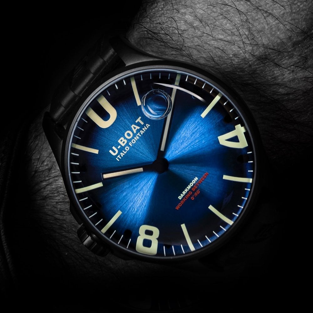 U-Boat Men's Imperial Blue Darkmoon Watch
