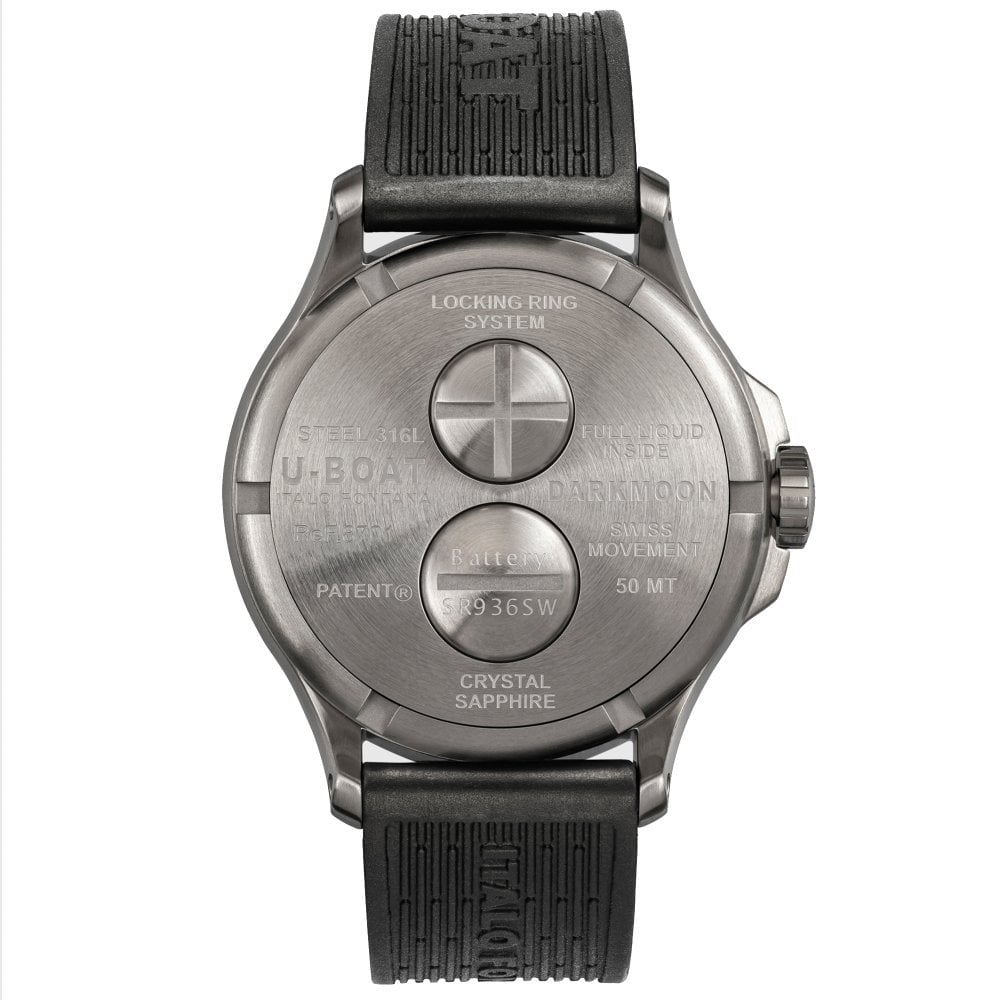 U-Boat Men's Cardinal Red Darkmoon Watch