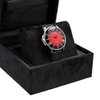 U-Boat Men's Cardinal Red Darkmoon Watch