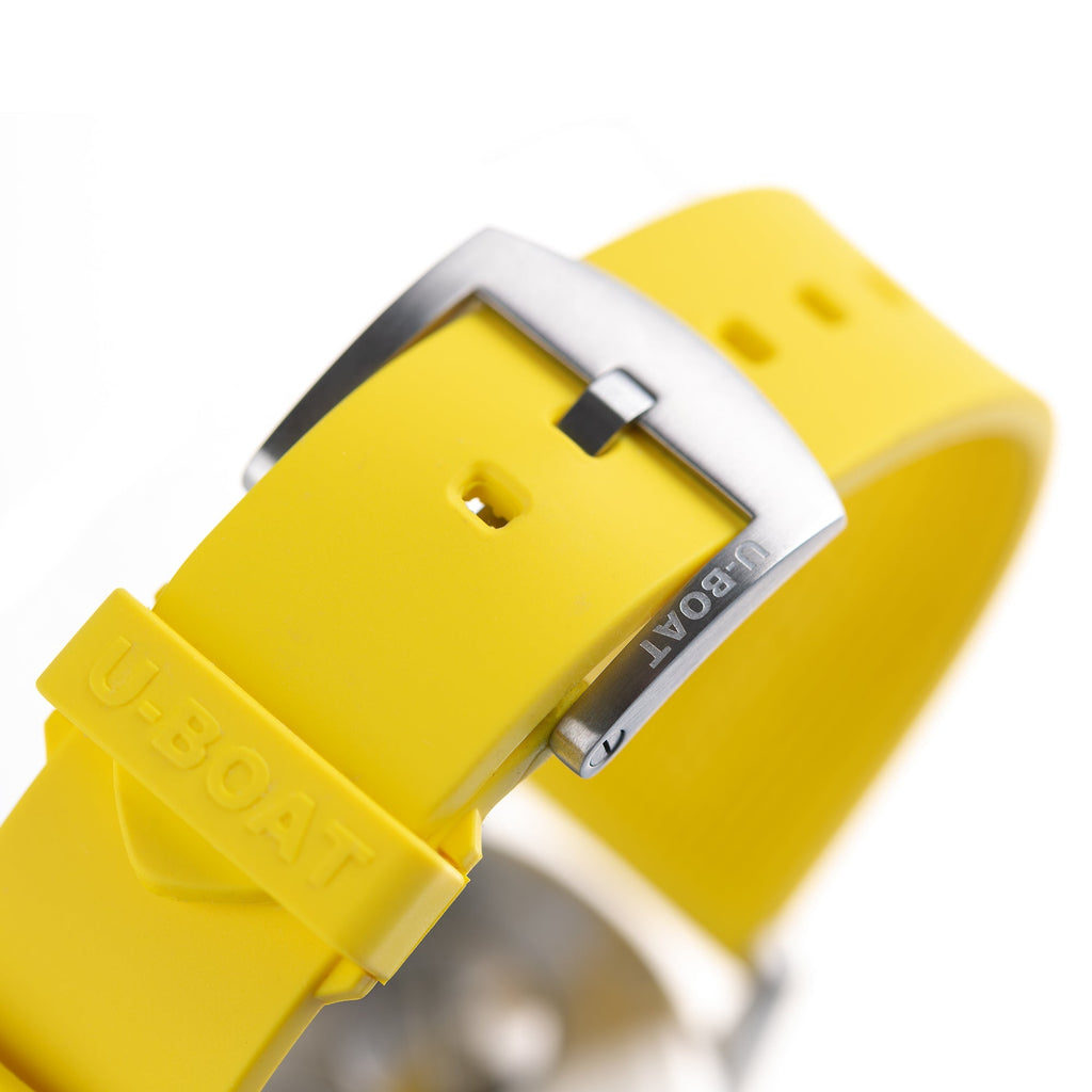 U-Boat 8964 Men's Darkmoon 44mm Yellow SS  Watch