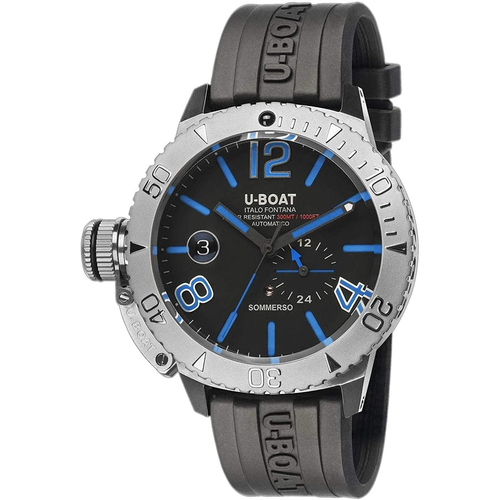 U-Boat Men's Black Sommerso Watch