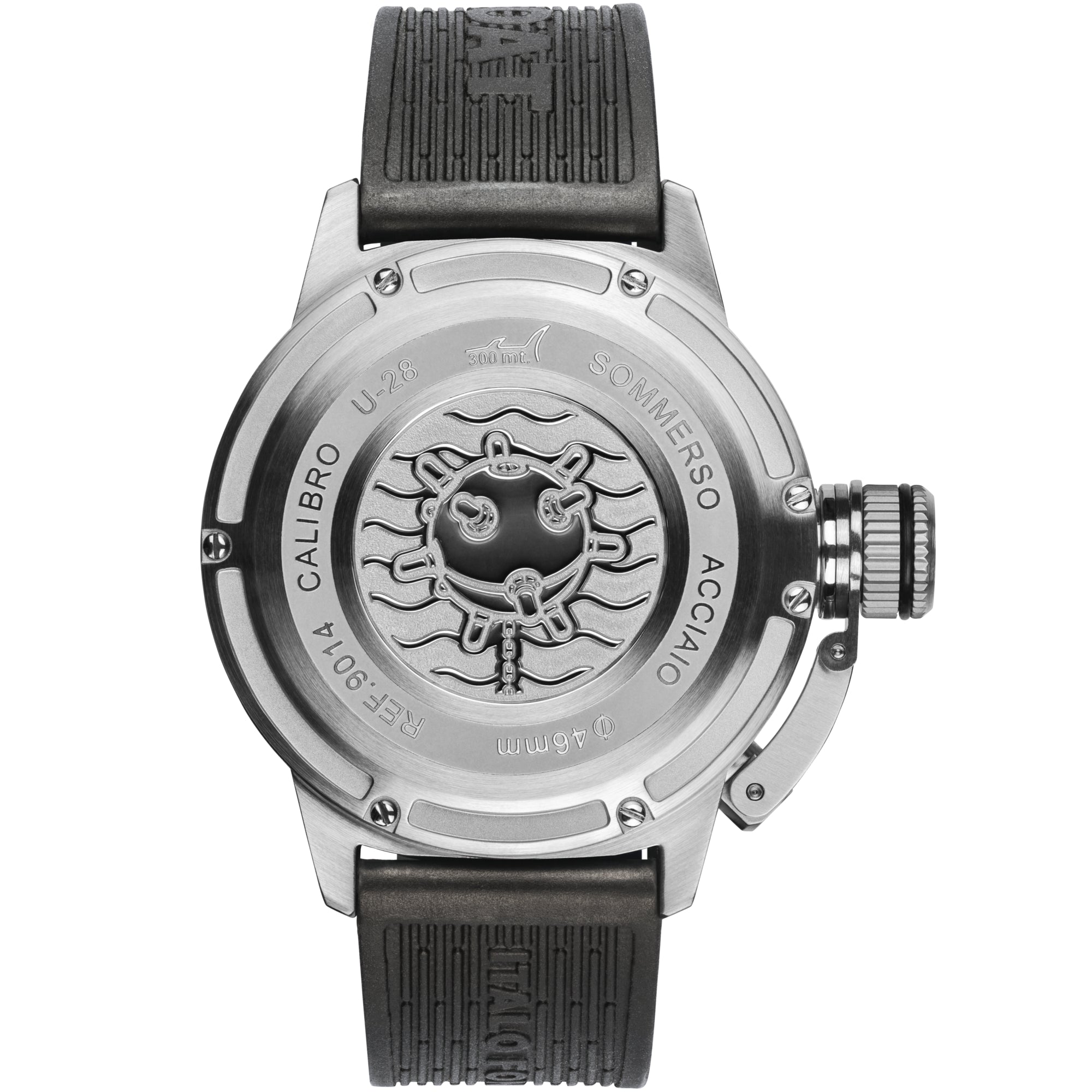 U-Boat Men's Black Sommerso Watch