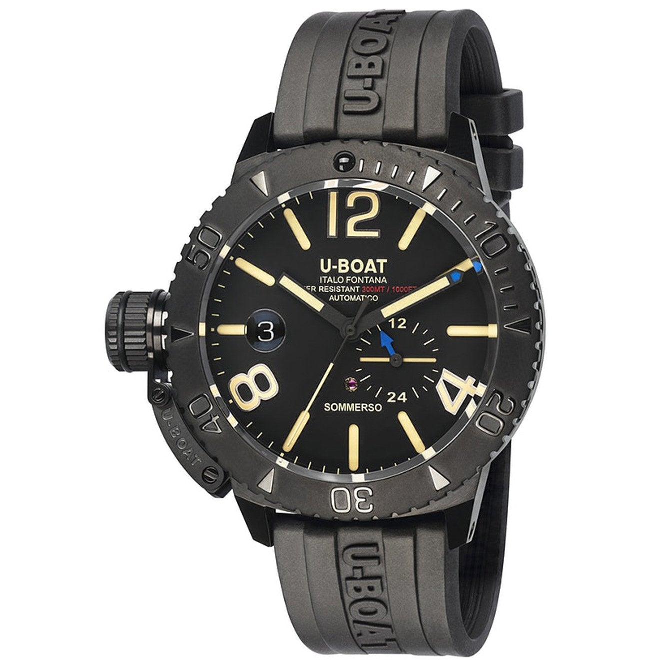 U-Boat Sommerso Diver Men’s Black Watch