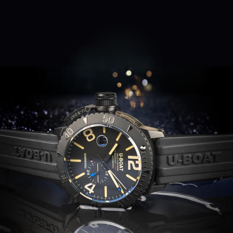 U-Boat Sommerso Diver Men’s Black Watch