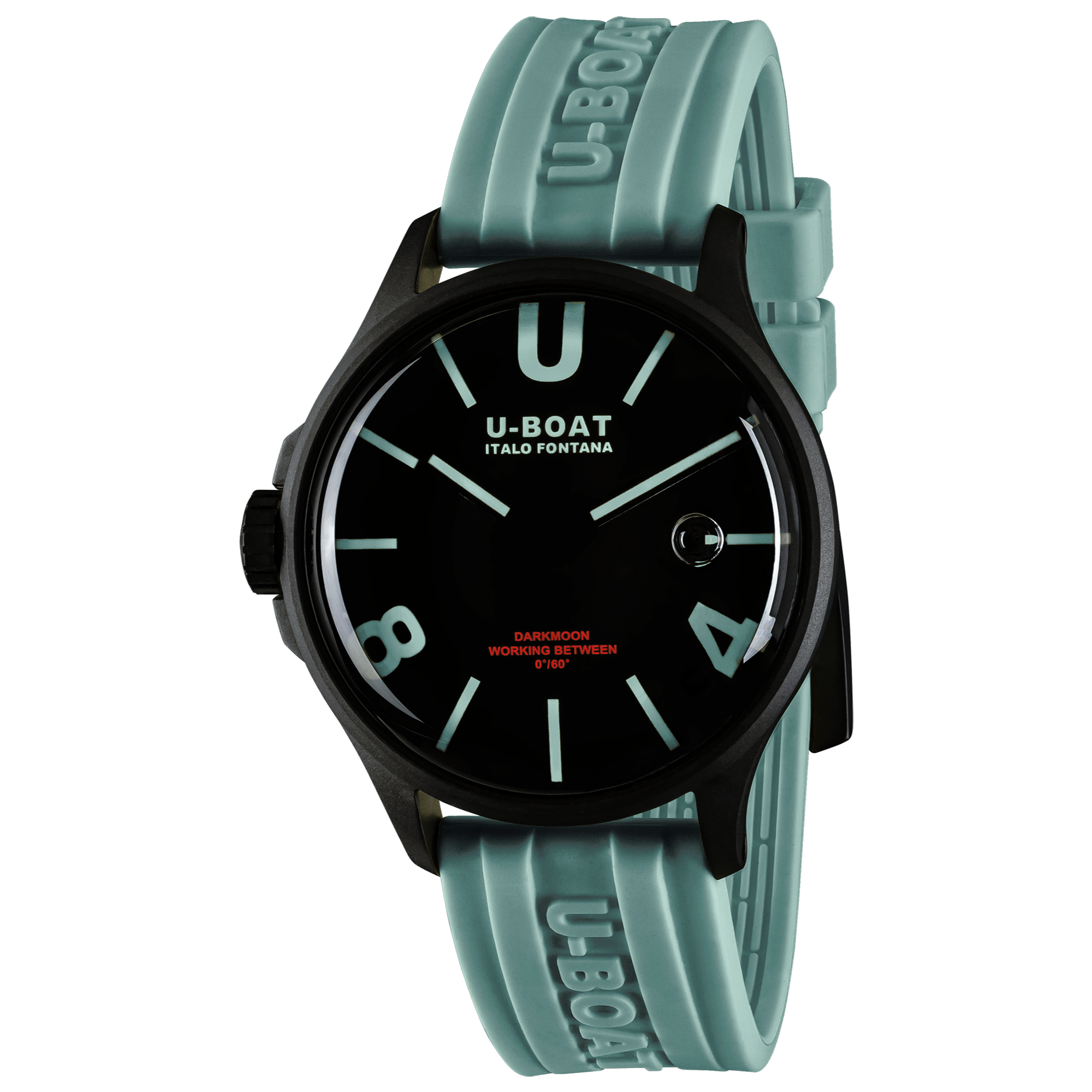 U-Boat Capsoil Darkmoon Men's Aquamarine Watch
