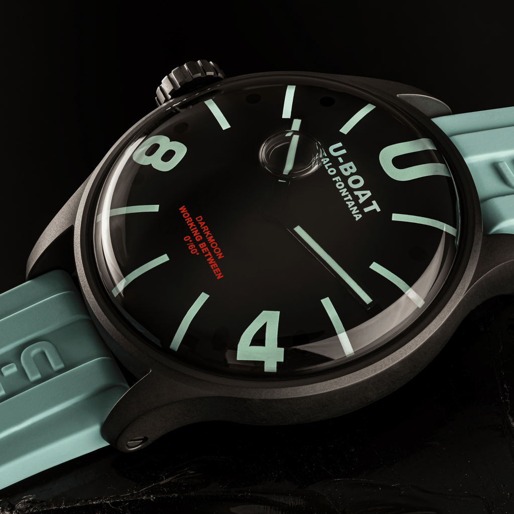 U-Boat Capsoil Darkmoon Men's Aquamarine Watch