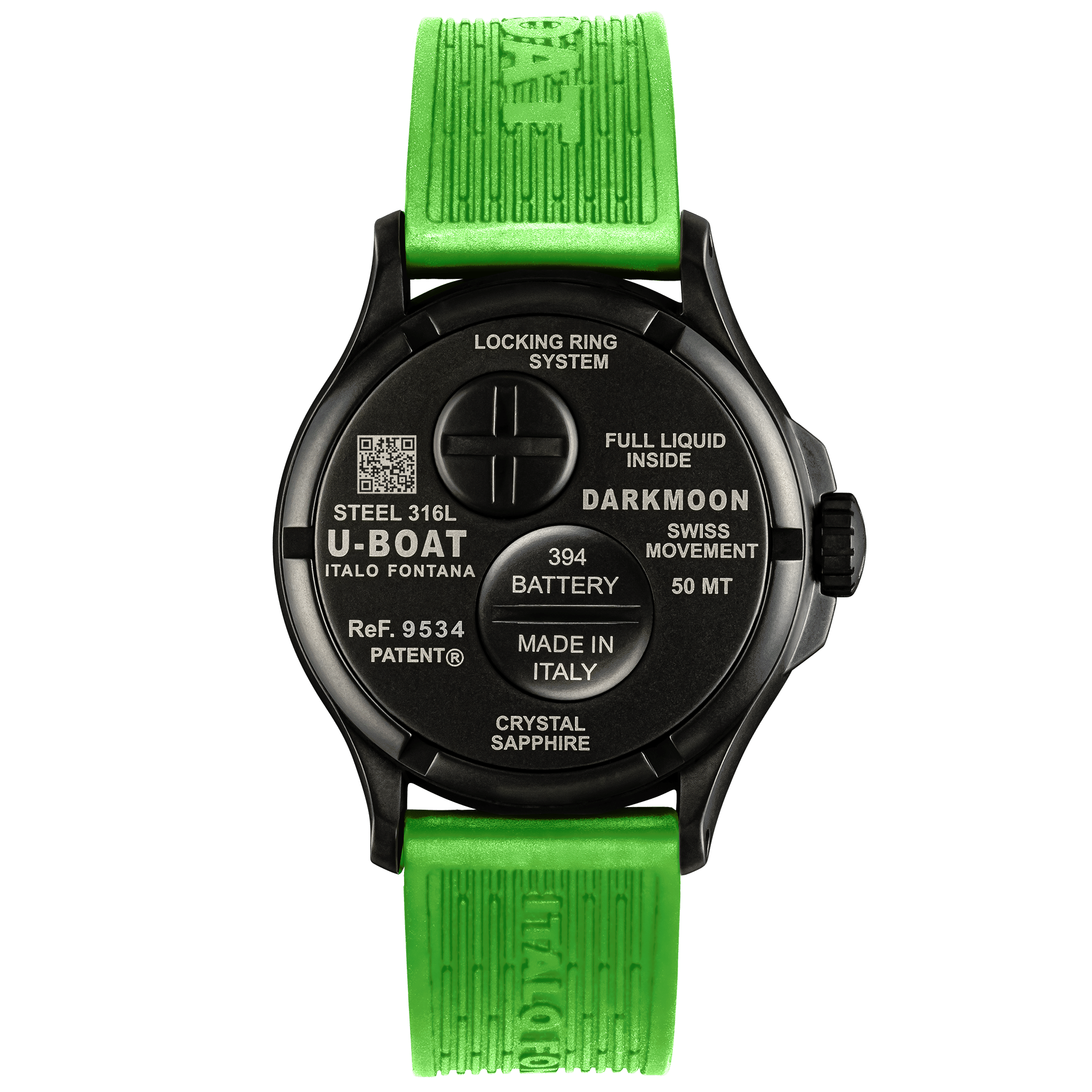 U-Boat Capsoil Darkmoon Men's Green Watch