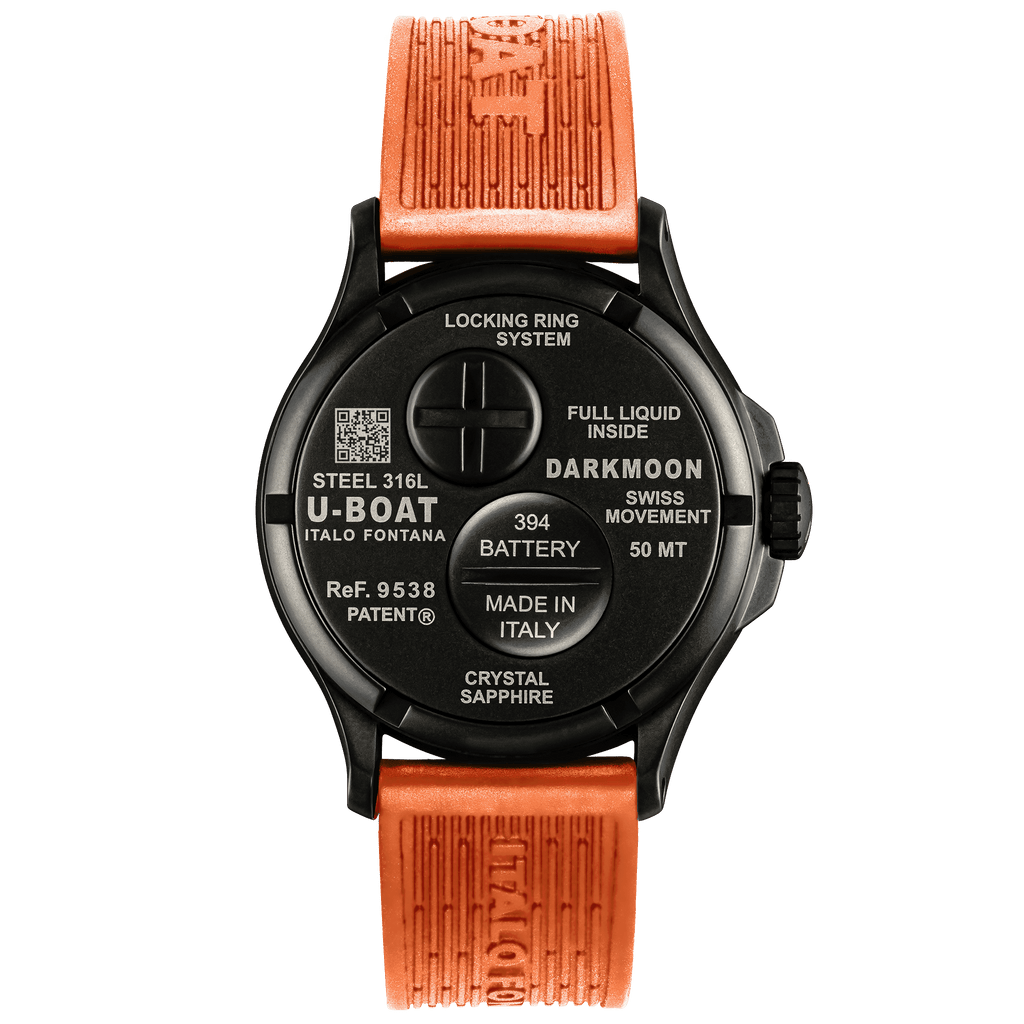 U-Boat Capsoil Darkmoon Men's Orange Watch