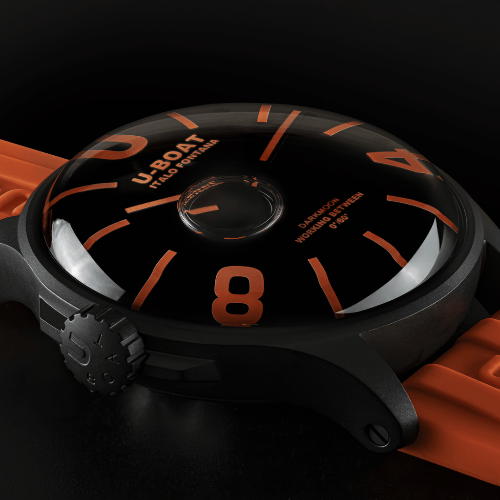 U-Boat Capsoil Darkmoon Men's Orange Watch