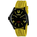 U-Boat Capsoil Darkmoon Men's Yellow Watch