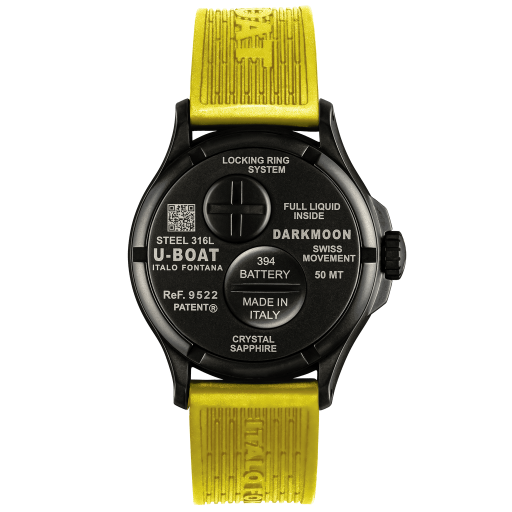 U-Boat Capsoil Darkmoon Men's Yellow Watch