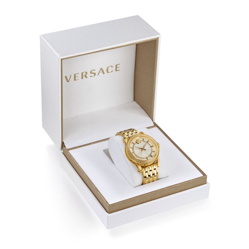 Versace Code IP2N Men's Gold Watch