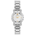 Versace Greca Glam Ladies Silver Watch