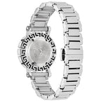 Versace Greca Glam Ladies Silver Watch