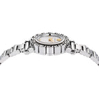 Versace Greca Glam Ladies Silver Watch