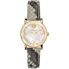 Versace Greca Glass Ladies Black Watch