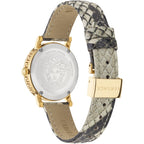 Versace Greca Glass Ladies Black Watch
