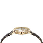 Versace Greca Glass Ladies Black Watch