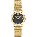 Versace Greca Glass Ladies Gold Watch