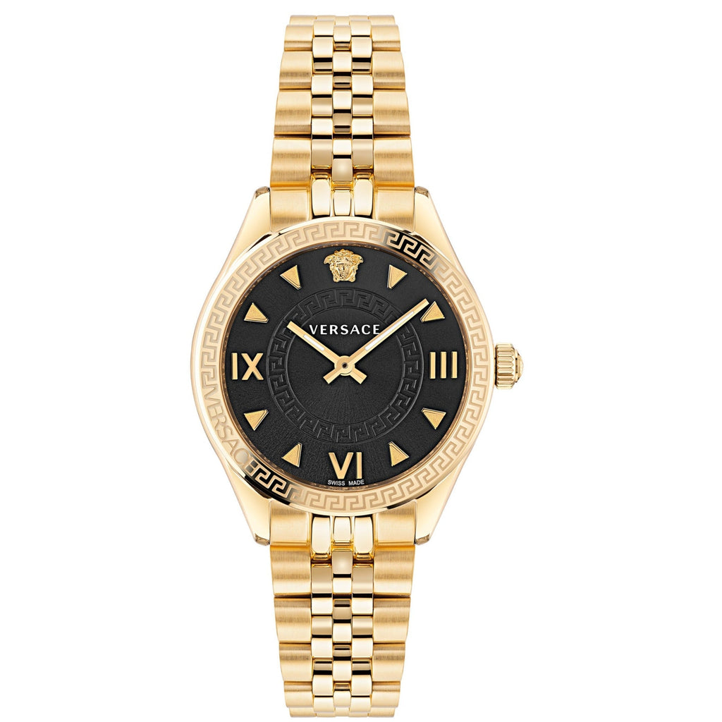 Versace Hellenyium Ladies Gold Watch