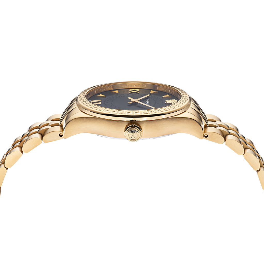 Versace Hellenyium Ladies Gold Watch