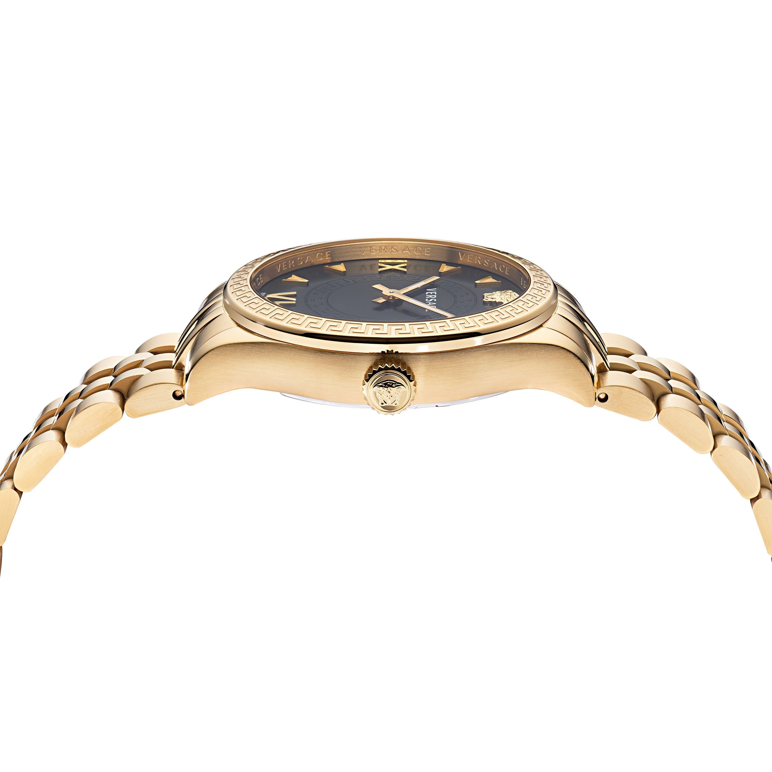 Versace Hellenyium Ladies Gold Watch