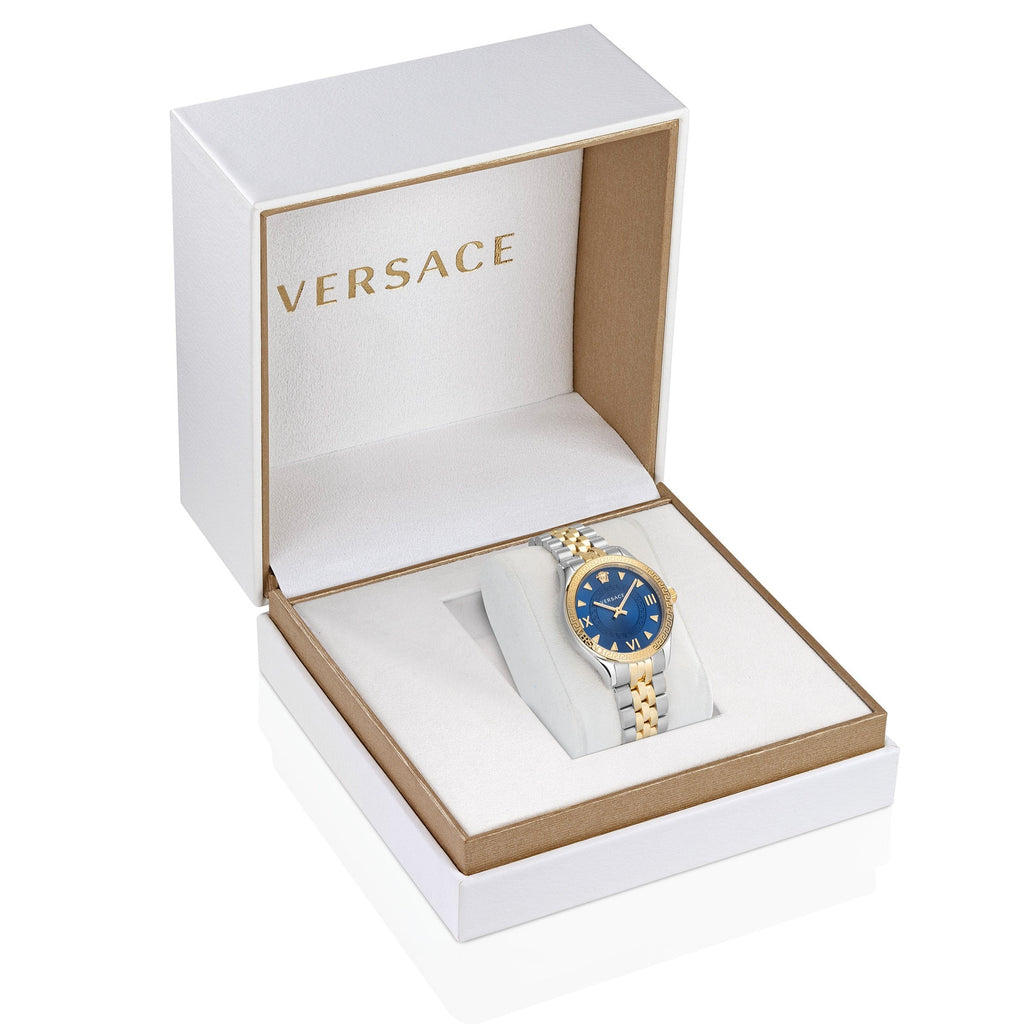 Versace Hellenyium Ladies Two-Tone Watch