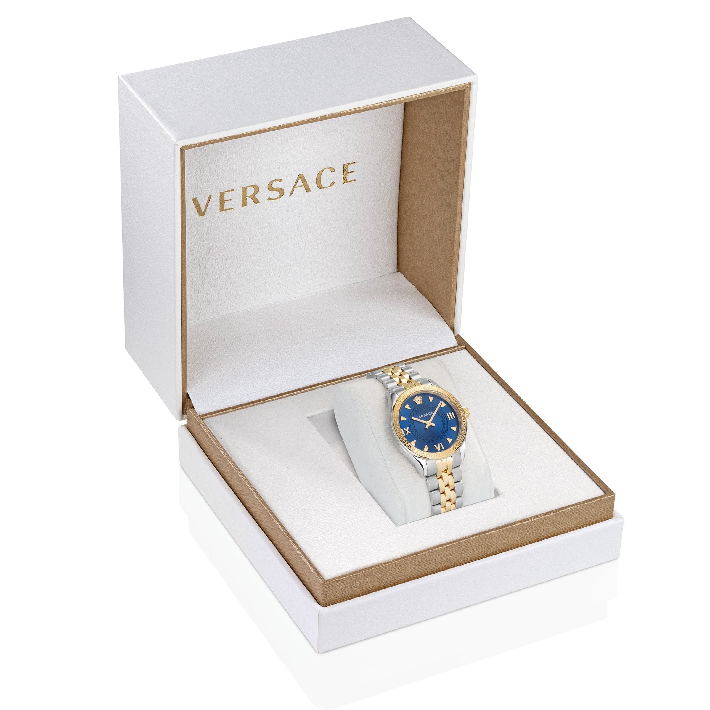Versace Hellenyium Ladies Two-Tone Watch