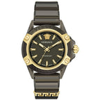 Versace Icon Active Indiglo Unisex Black Watch