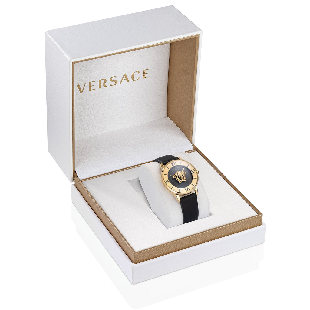 Versace La Medusa Ladies Black Watch
