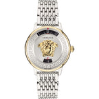 Versace Medusa Icon Ladies Silver Watch
