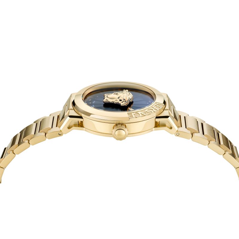 Versace Medusa Infinite Ladies Gold Watch