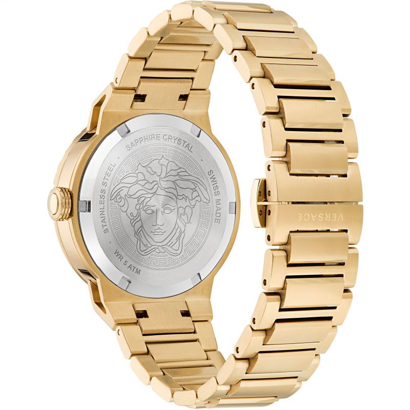 Versace Medusa Infinite Ladies Gold Watch